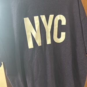 Gildan Navy Blue NYC Short Sleeve Tee